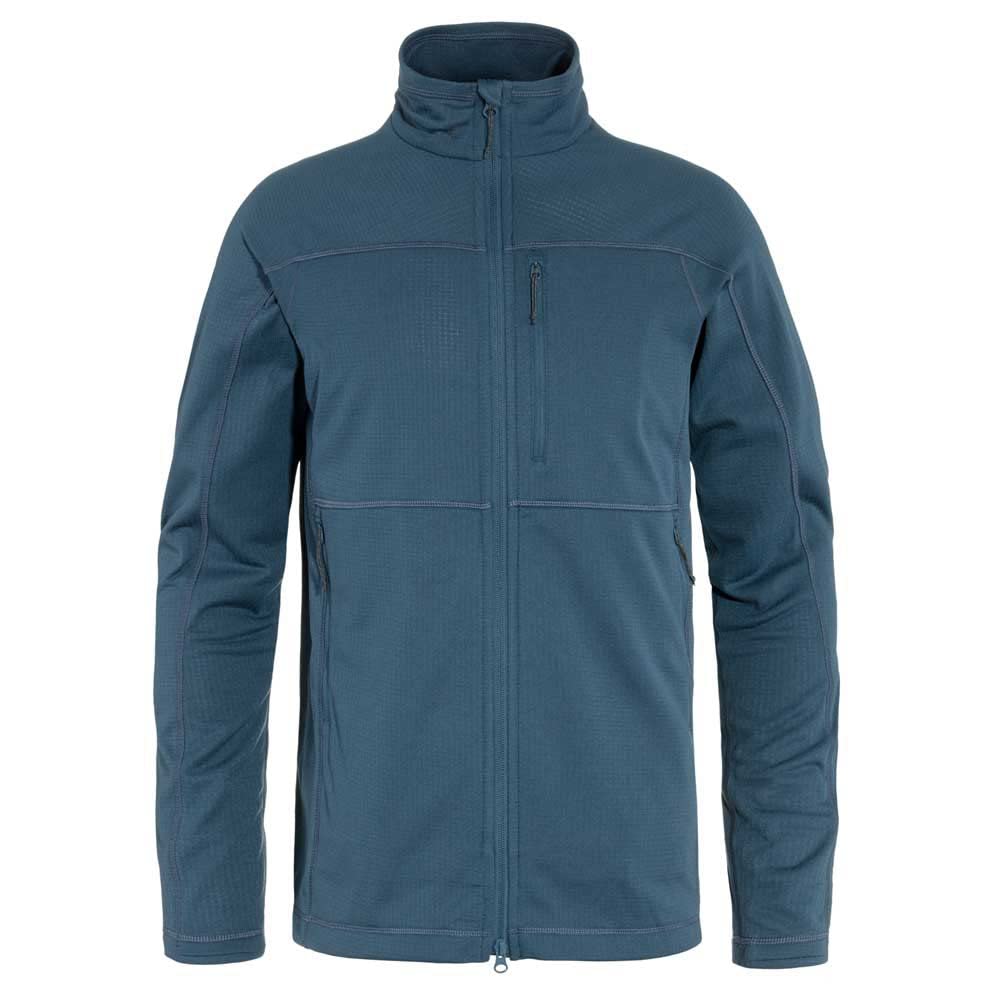 Fjällräven Abisko Lite Men's Fleece Jacket - Breathable, Comfortable, Lightweight Fleece Warmth - Hiking, Trekking