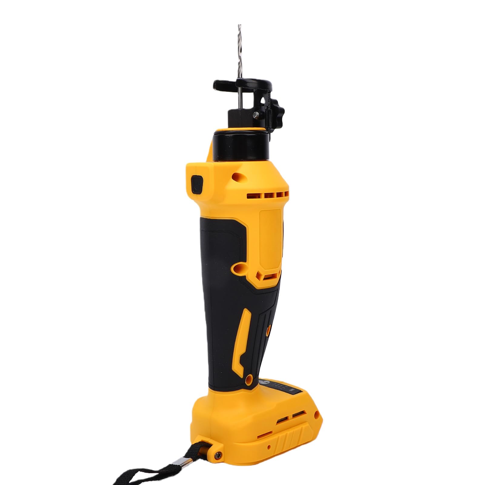 Herramienta Inalámbrica para Cortar Paneles de Yeso, Motor sin Escobillas de 30000 RPM, Sierra Giratoria de Profundidad Ajustable, Cortador de Láminas de Yeso con Rápido de Puntas, Luz LED,