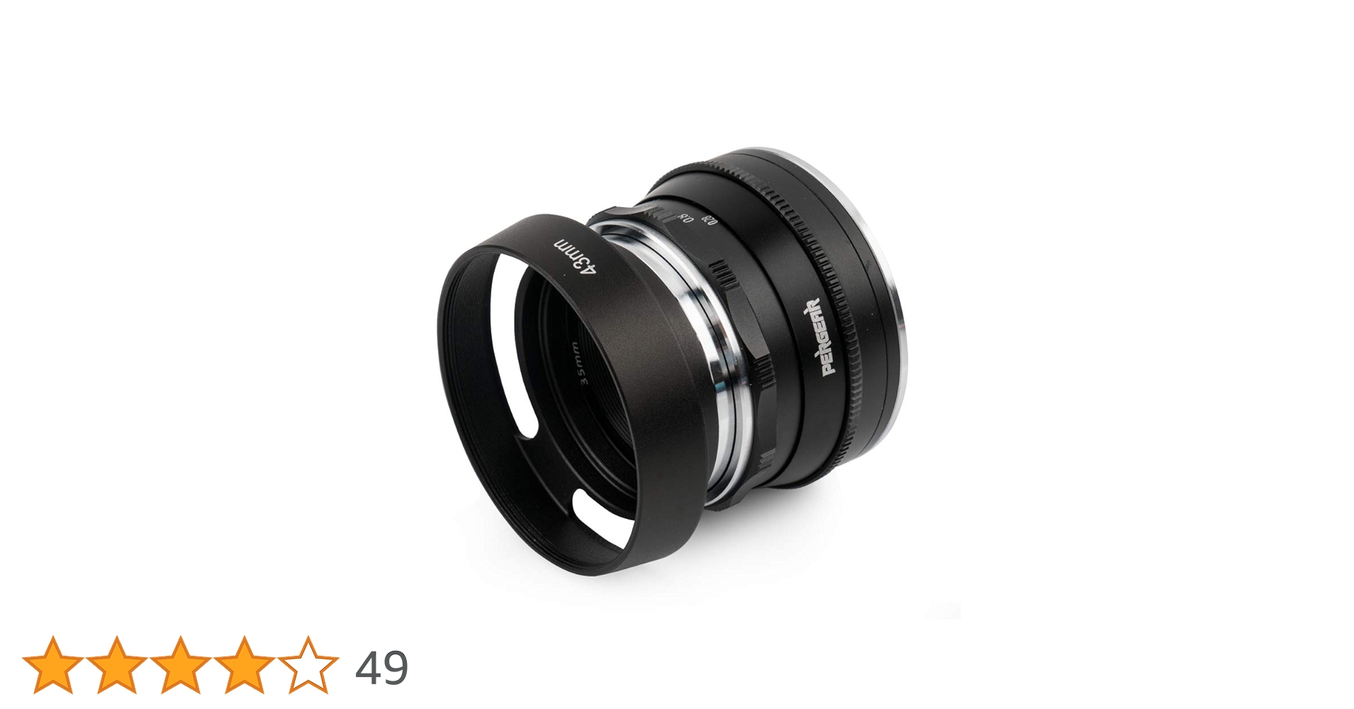 Amazon.co.jp: Pergear 35mm F1.6 交換用レンズ ソニーEマウントカメラ