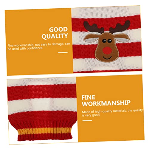 Balacoo 2 Peças De Decorativa Engraçada Tamanho Quente De Natal Espessa Roupa Clássica Vestido De Na