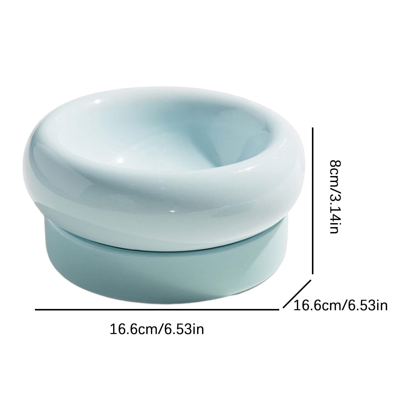 Support de nourriture pour chat | Double gamelle amovible - Gamelle amovible pour chat - Fournitures pour animaux domestiques - Double bol en céramique pour l'alimentation et l'arrosage des chats | Gamelle amovible pour chat - Fournitures pour animaux dom