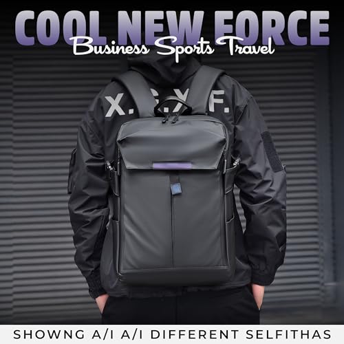 Image of Men's Unisex Multipurpose Casual Backpack & Water-Resistant Laptop Backpack - Stylish and Functional for Everyday Use