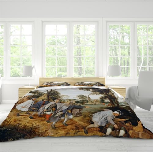 Housse de couette The Blind Leading the Blind avec fermeture éclair 260x240 - 4