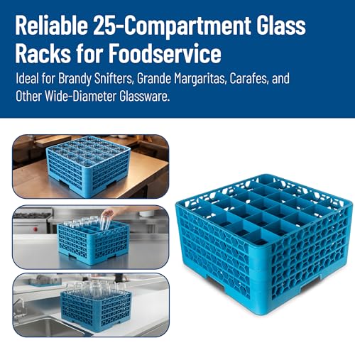 Ware a laver en verre Rack Utopia Carg25 compartiment panier de lavage machine