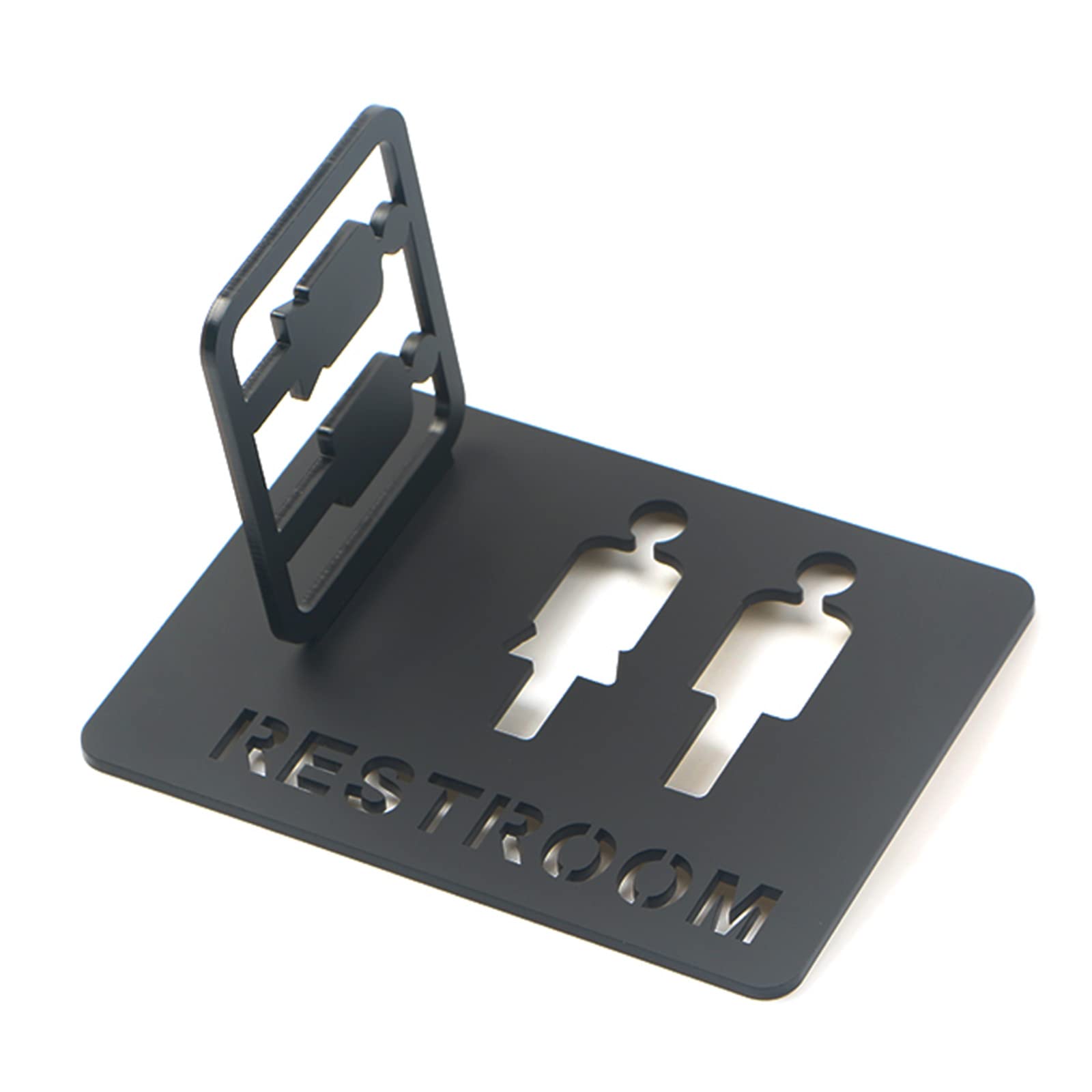 Cartelli in Acrilico per i Servizi igienici, Cartello Decorativo Universale in Acrilico for Porta del Bagno, for Uomini e Donne, for uffici, aziende ristoranti