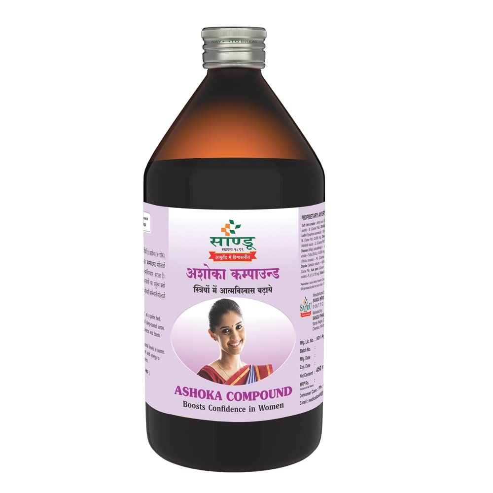 Sandu Ashoka Compound I Women Health & Wellness (450 ml) (B096ZJ3GMF) Amazon Price History, Amazon Price Tracker