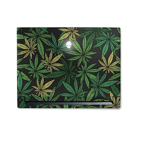 Image of MightySkins Skin Compatible with Alienware M18 R1 (2023) Full Wrap Kit - Cannabis Culture | Protective, Durable, and Unique Vinyl Decal wrap Cover | Easy to Apply & Change Styles | Made in The USA