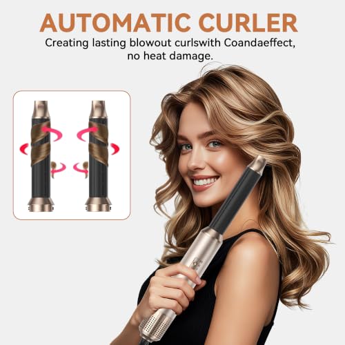 Image of Blow Dryer Brush, 5 in 1 Negative Ion Hair Dryer Brush Set