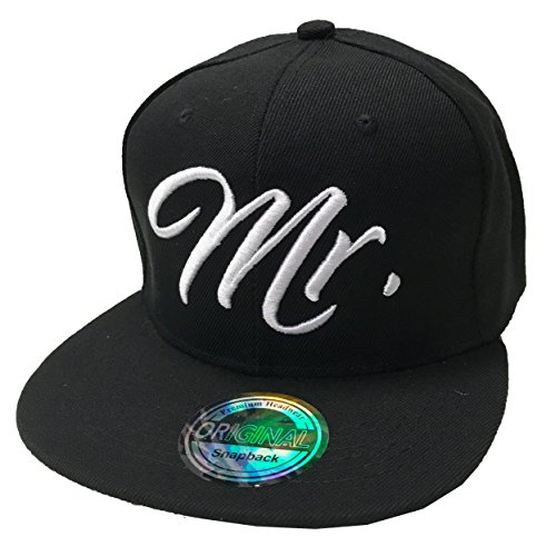 JameStyle26 Mr. & Mrs. Casquette snapback USA style Trucker Cappy - Noir - Taille Unique Cover