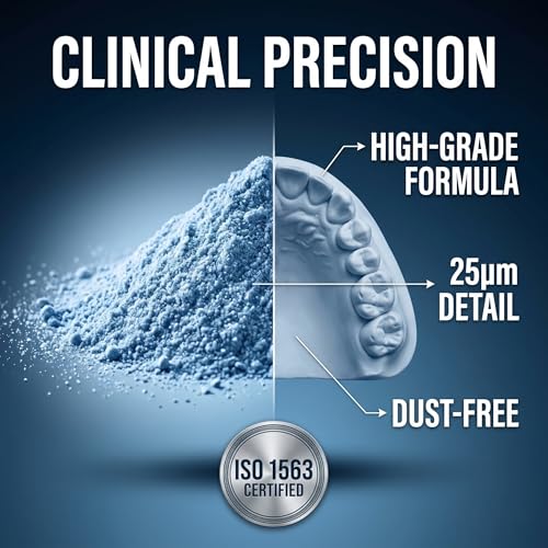 Image of Cavex ColorChange Dental Alginate Impression Material - Fast Set Alginate Dental Powder for Accurate, Detailed Dental Impressions, Color-Changing Mixing & Setting Indicators, 500g, Pack of 2
