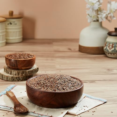 Image of Amazon Brand - Vedaka Raw Flaxseeds | 500 Gram | Rich In Antioxidants (Pack of 2)