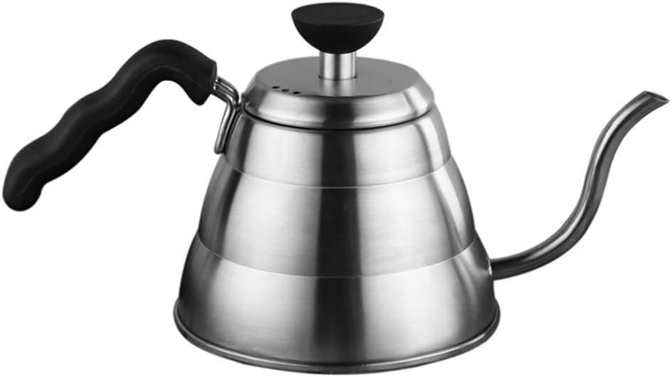 Stainless SteelTeapot with Handle and Lid Perfect for Tea Coffee and Flavor Infused Drinks Great for All Capacity: 1000ml