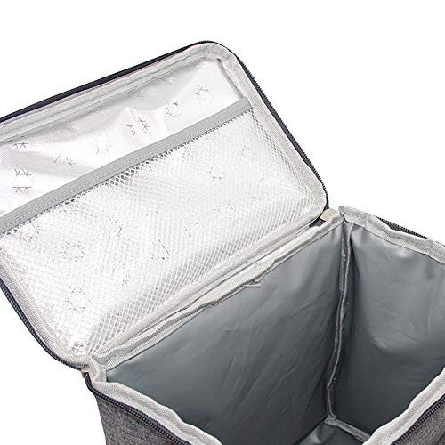 Eastdall Mochila más fresca de 18L Mochila con aislamiento impermeable Mochila con refrigeración sua