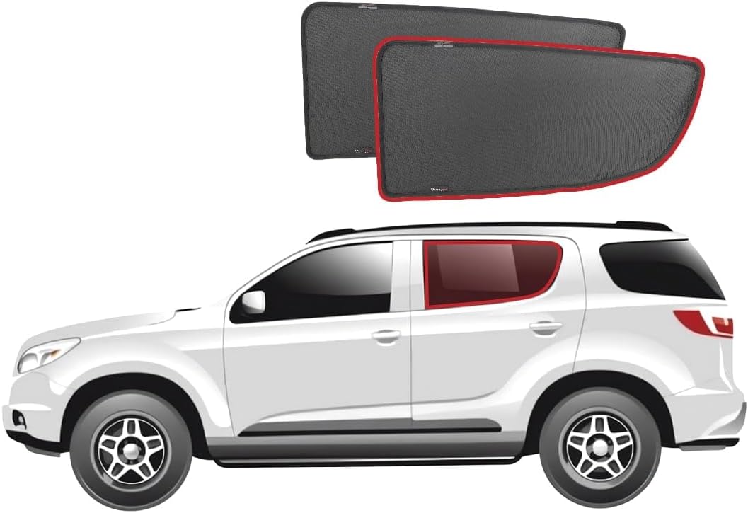 Snap Shades for Holden/Chevrolet Trailblazer/Colorado7 2nd Generation | Isuzu MU-X 1st Generation Car Rear Window Shades (RG/RF; 2010-2021)*