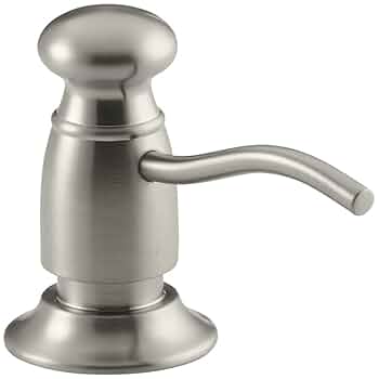 専用BASE SOAP GAGALIFE Soap Dispenser for Kitchen Sink (Brushed Nickel