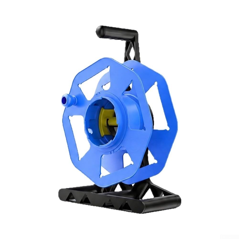 Support Enrouleur Câble Portable Double Base Stable(A)