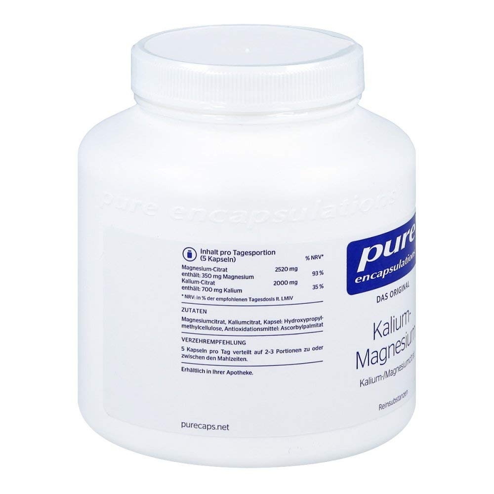 Pure Encapsulations Kalium Magn.Citrat Kapseln