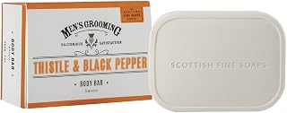 Scottish Fine Soaps Thistle & Black Pepper Body Bar 200g by Scottish Fine Soaps