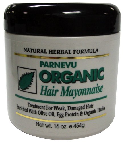 Parnevu Organic Hair Mayonnaise 16 oz. (Pack of 2)