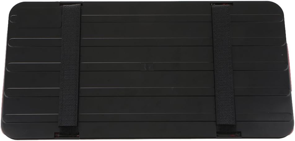 Gazechimp Top Leather Auto Sun Visor CD DVD 9 Disk Card Case Storage Holder Clip - Red, 52x48x34cm : Automotive