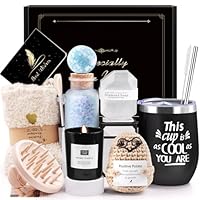 Geschenke für Frauen, Geschenk Freundin Geburtstag, 10PCS Geburtstagsgeschenk Geschenkset Inklusive Isolierter Becher Weihnachtstag Geschenkideen Mama, Schwester, Freundin