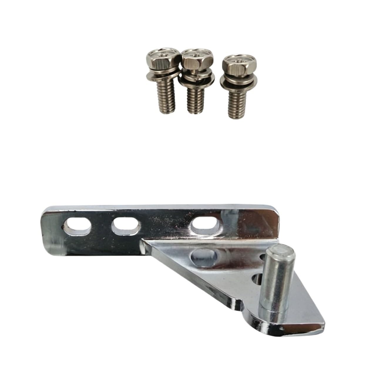 Genterun Lower Right 35Mm Wheelbase Refrigerator Door Hinge, Commercial Kitchen Freezer Replacement Hinges Repair Parts Set(Lower Right)