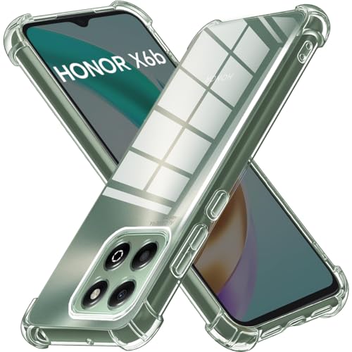 LYJERRY 1Pcs Funda Honor X6B Funda Capa Antigolpes Fundas Carcasa Silicona Funda Clear