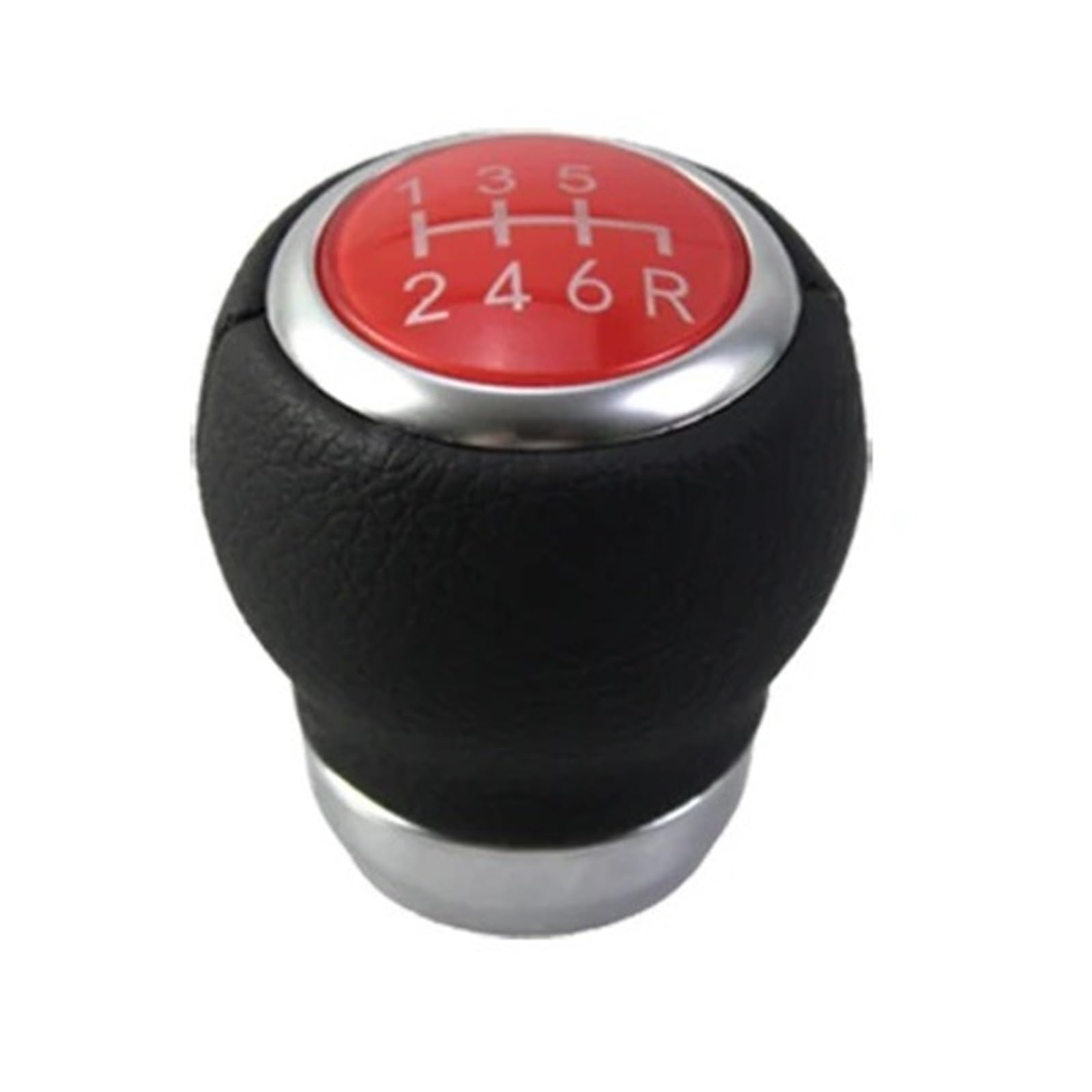 Pybycegnzk 6 Speed Red Car Interior Accessories For Subaru 2009-2018 5 6 Speed Gear Stick Shifter Lever Shift Knob(6 Speed Red)