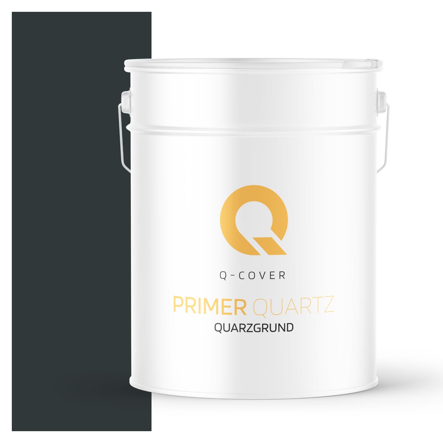Quarzgrund für Dekorativer Putz mit Mica Graphit D923 15KG | Acrylatdispersion Grundiermittel Innen & Außen für Wände und Decken Grundierung Schutz Mosaikputz ca. 0,3-0,4 KG/m2