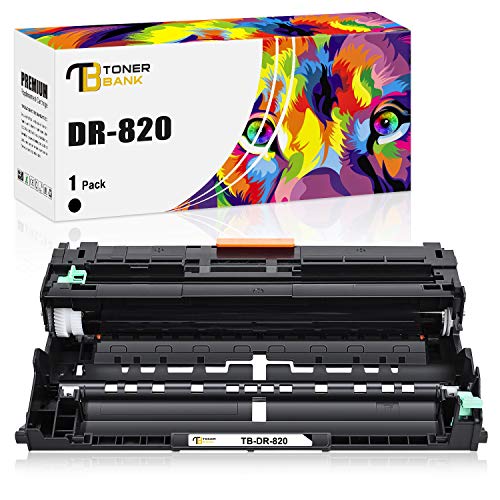 Toner Bank Compatible Drum Unit Replacement for Brother DR820 DR-820 DR-890 for Brother HL-L6200DW MFC-L5850DW MFCL5900DW MFCL6700DW MFCL5800DW HLL6200DW HLL5200DW HLL5100DN MFCl5900W Drum Unit-1 Pack