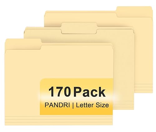 File Folder, PANDRI 170 Pack File Folder, 1/3 Cut Tab,