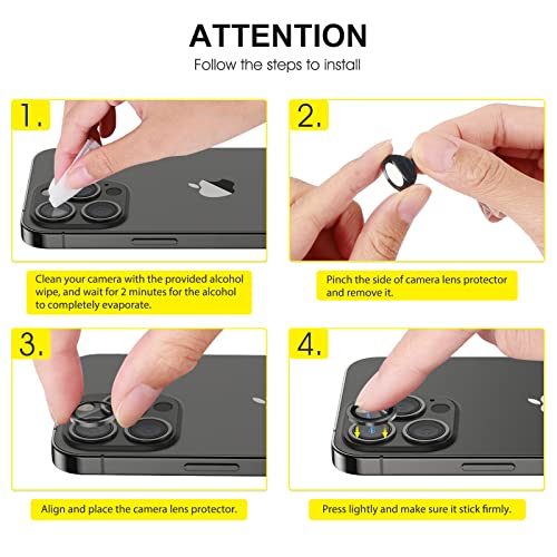 SPARIN 4 Pezzi Pellicola Protezione Fotocamera per...