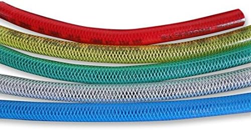 Helix Racing Products Braid Fuel Line Blu 3Ft 5/16" 516-4735