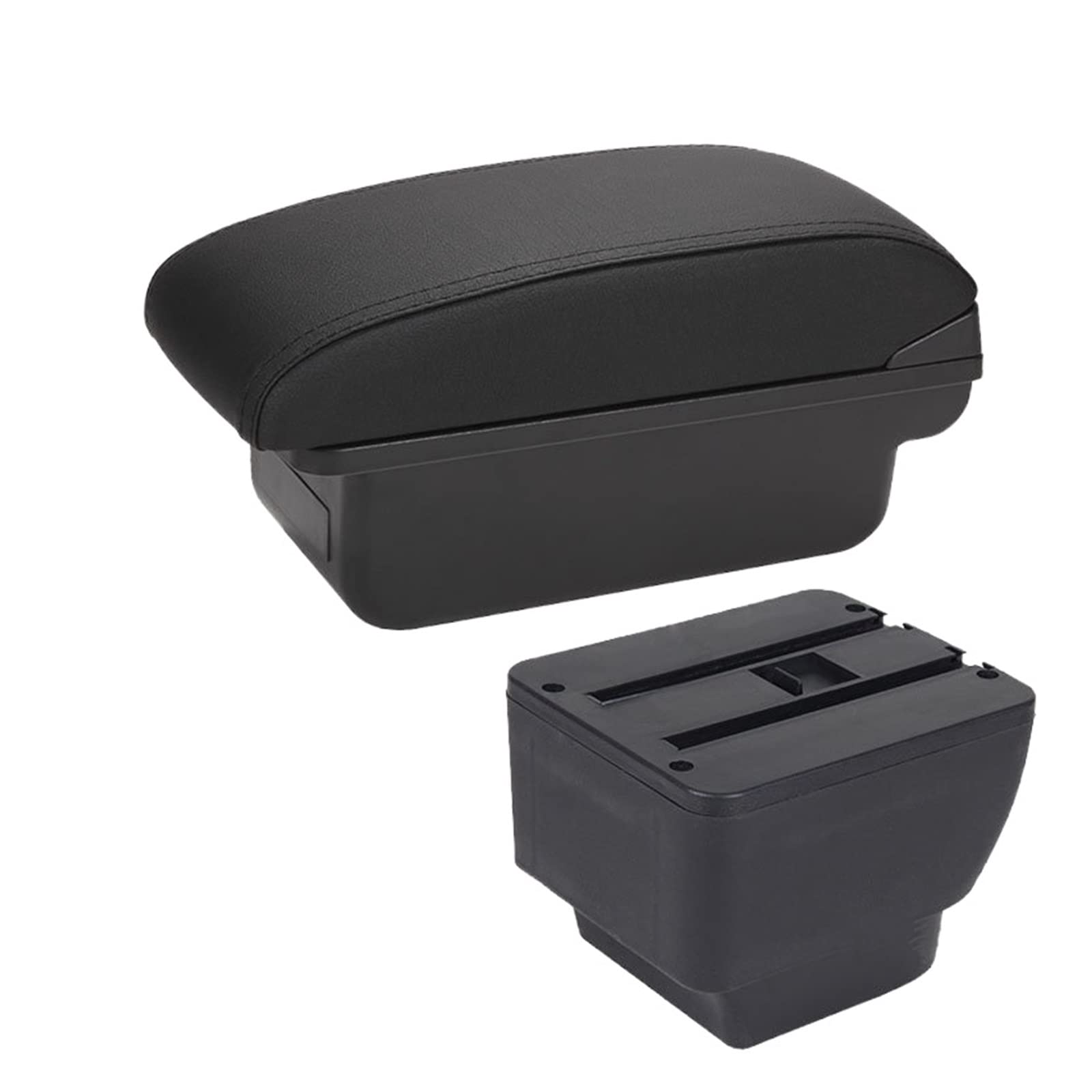 For Mazda 2 For Demio Armrest Car Armrest Box Retrofit Parts Storage Box Car Accessories Interior Parts USB(C2 NO USB)