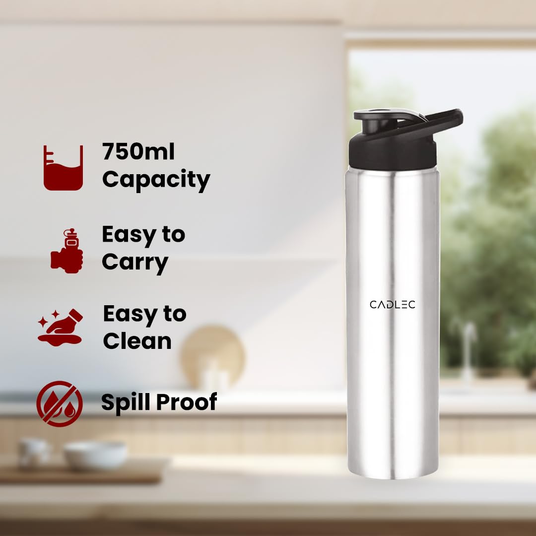 CADLEC Electric Kettle & Water Bottle Combo - Fast Boiling! -5
