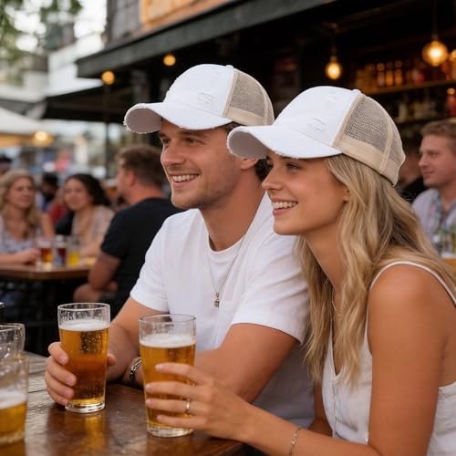 Image of Trucker Hat Distressed Baseball Cap Golf Cap Adjustable Sportswear Hat for Men Women Unisex