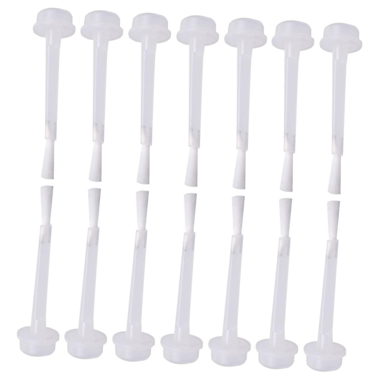 NOLITOY Nail Brush 50pcs Nail Polish Replacement Brush Heads Gel Polish Applicator