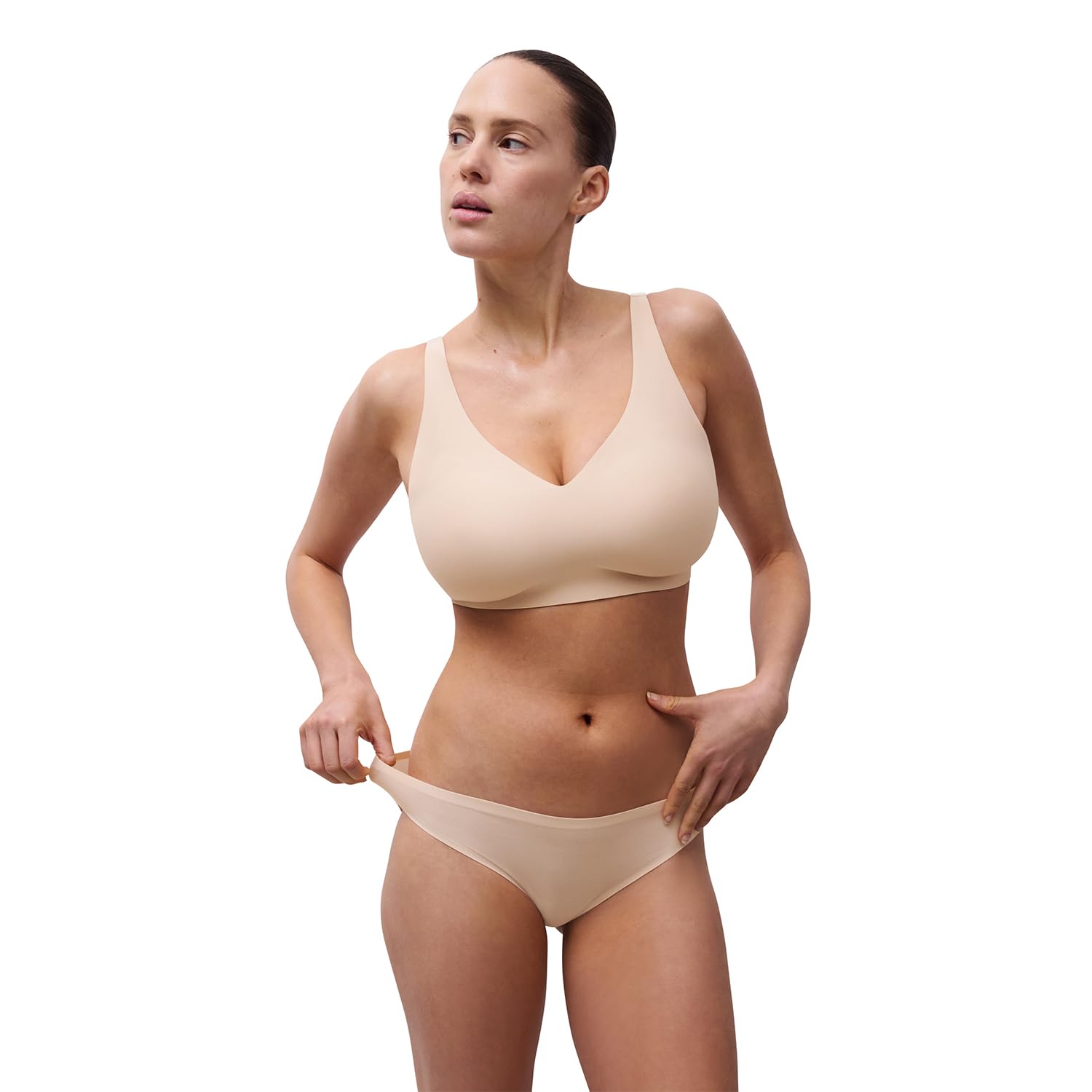 Chantelle Soft Stretch V-Neck Wireless Support Bra Soutien-Gorge de Sport Femme (Lot de 1)