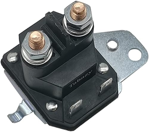 Miniatura 6 de Solenoide de arranque para tractor de césped compatible con cortacéspedes MTD Cub Cadet Troy-Bilt Yard Man 725-06153A 725-06153