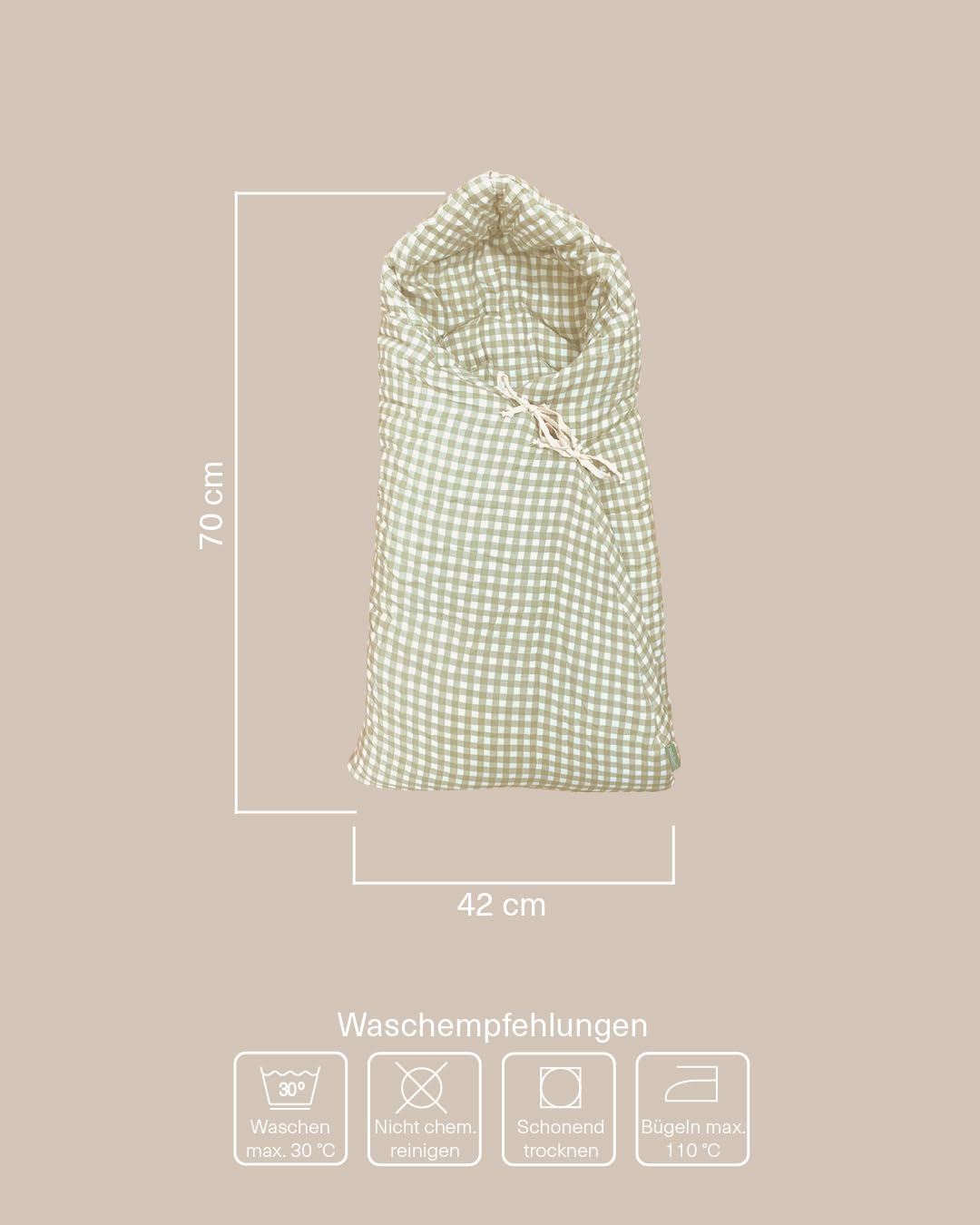 molis&co - Babyfußsack Baby Fußsack Winterfußsack - 100% Oeko-TEX Materialien - Winddichter fußsack Kinderwagen Autumn (TOG 2.5) - passend für alle Kinderwagen