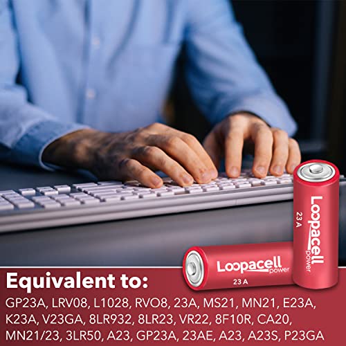 Batería Alcalina Loopacell A23 12V Pack de 10 miniatura 6