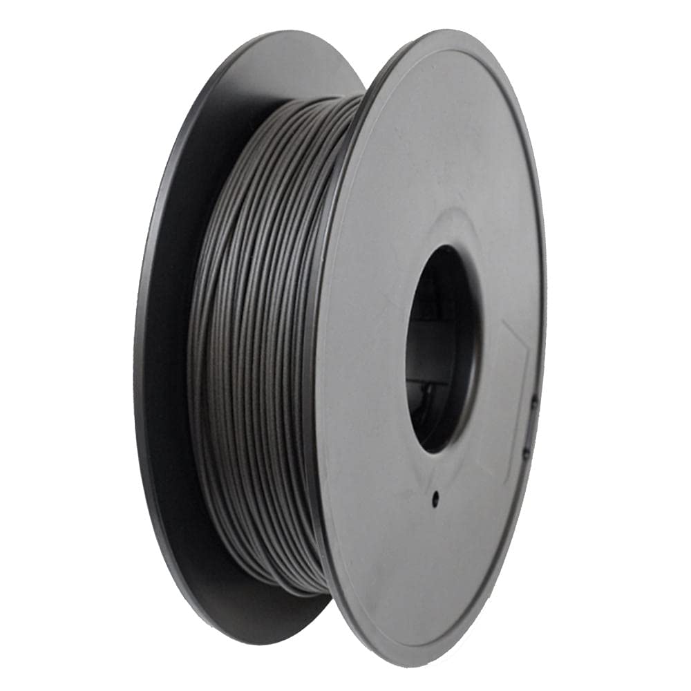 Composite Iron PLA filament 1,75 mm, do drukarki 3D, filament metalowy, wypełniony 30% żelaznym proszkiem, prawdziwy metal, czarny filament 0,5 kg