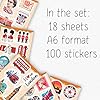 100Pcs London Stickers for Scrapbooking, for Luggage - London Party Decorations - British, England Stickers - Gift for Women & Men #1