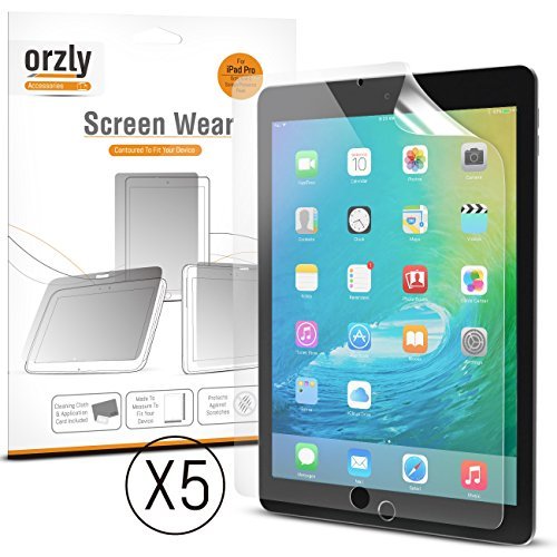 Orzly® 5 x Screen Protectors for Apple iPad PRO MultiPack of 5