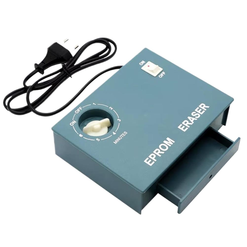 EPROM Eraser With Ultraviolet Light Timer For Semiconductor Wafer IC Chip Data Erase Compatible With EPROM Chips(A)