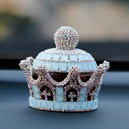 Air Freshener Car Ornament Fragrance Diamond Crystal Crown Shape