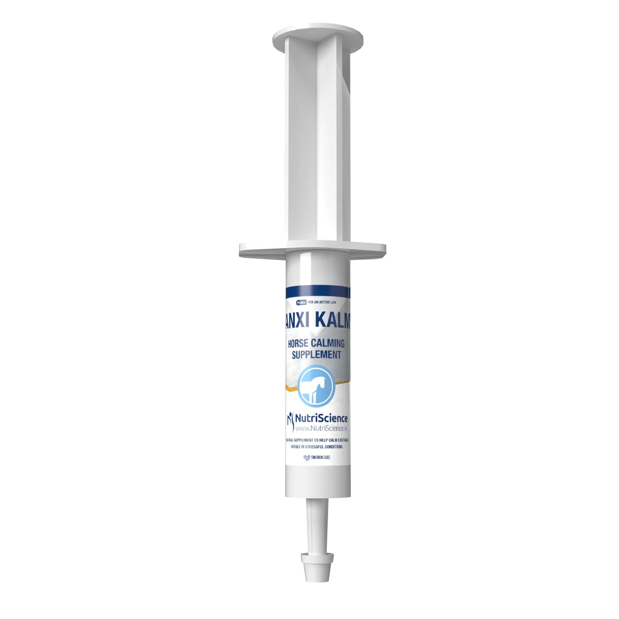 AnxiKalm Triple Strength Gel for Horses – 30ml Syringe – Fast-Acting L-Tryptophan Calming Supplement with B Vitamins – Stress Relief for Travel, Competition & Vet Visits – Easy Oral Paste Formula