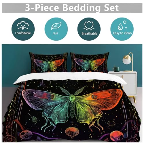 Parure de lit style hippie indien avec housse de couette imprimée - 6
