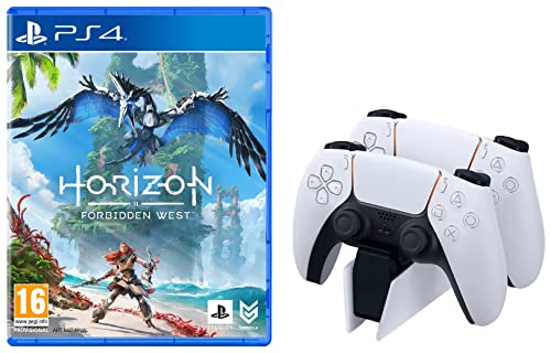 Image of Horizon Forbidden West |PS4 Game & DualSense charging station - (PlayStation5)