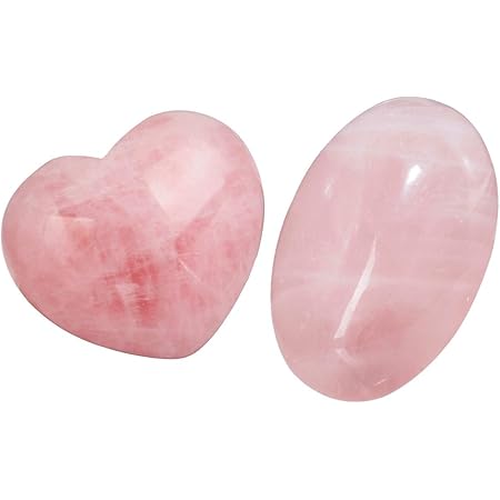Amazon Com Sunyik Polished Love Heart Soap Palm Stone Set Healing Crystal Pocket Worry Energy Stones With Gift Box For Valentine S Day Rose Quartz Home Kitchen